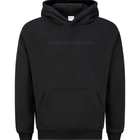Unisex Embroidered Logo Hoodie Tage outdoors