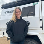 Unisex Embroidered Logo Hoodie Tage outdoors