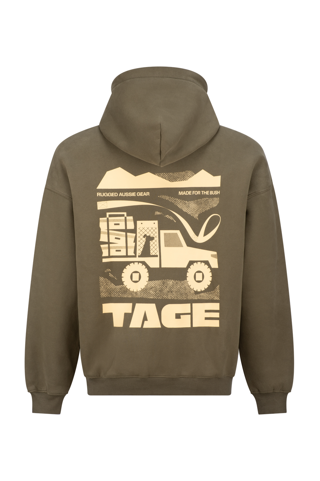 Unisex Ute Graphic Hoodie Tage outdoors