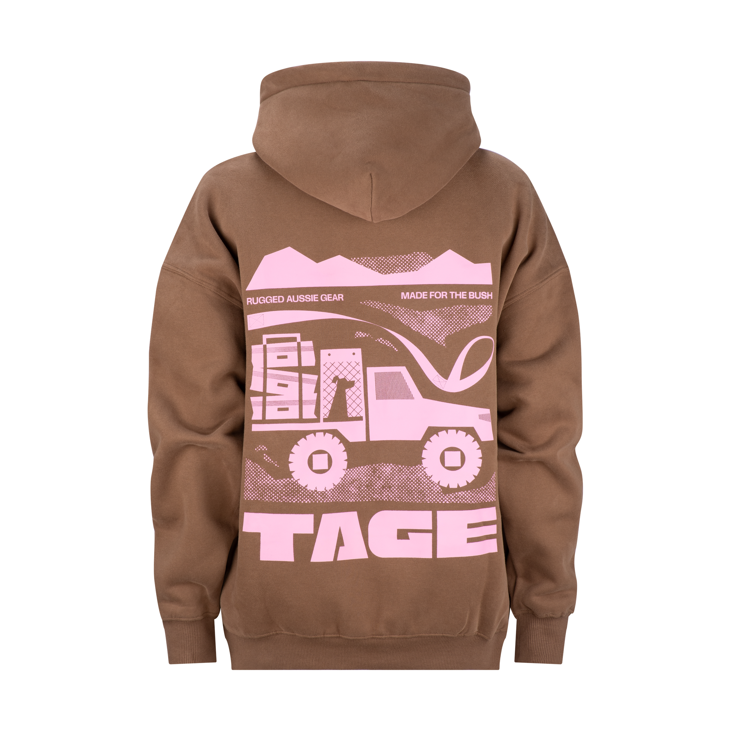 Unisex Ute Graphic Hoodie Tage outdoors