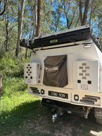 Track Mounted Dirty Gear Bag Tage outdoors