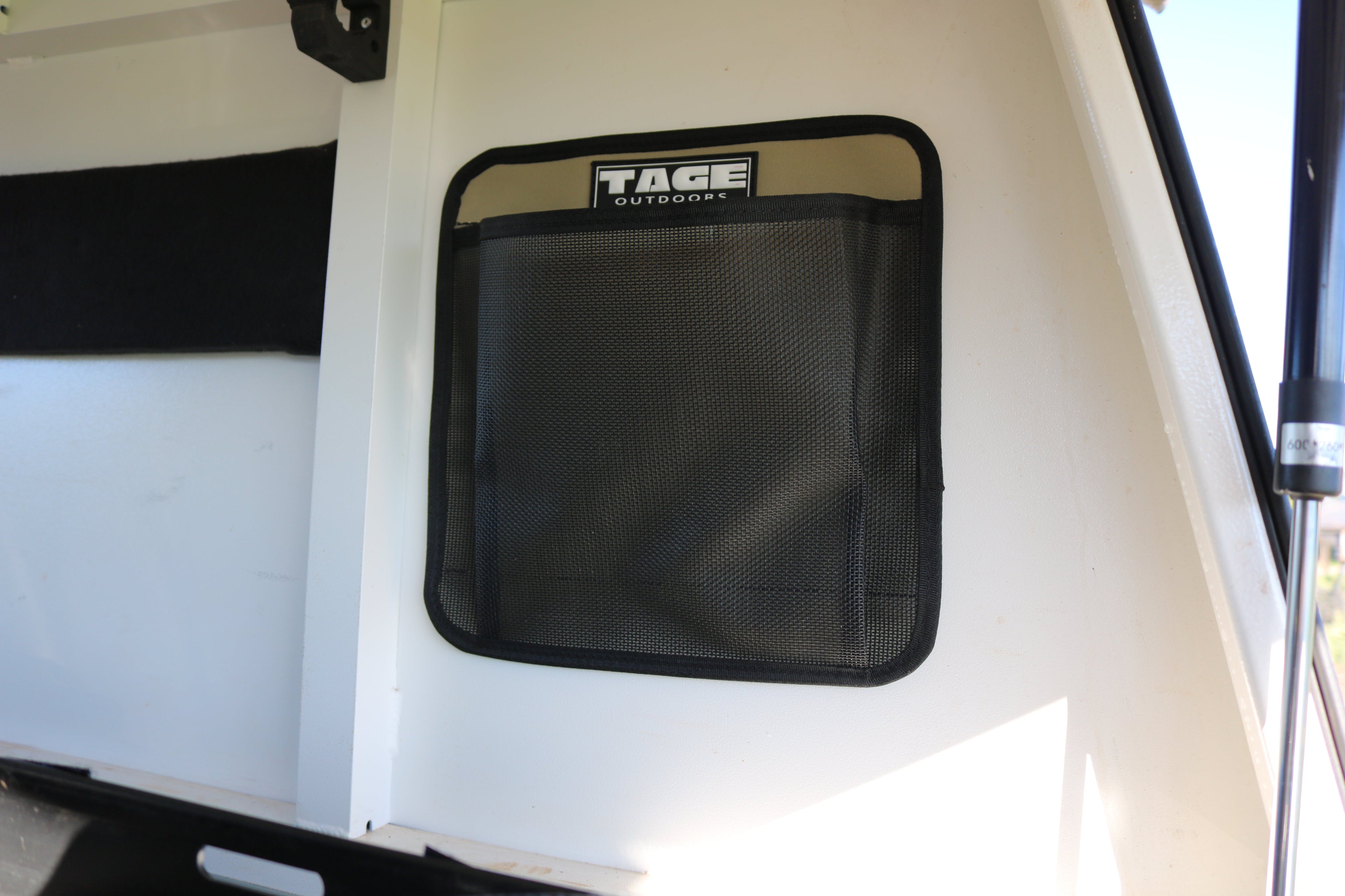 Velcro backed pocket Tage outdoors