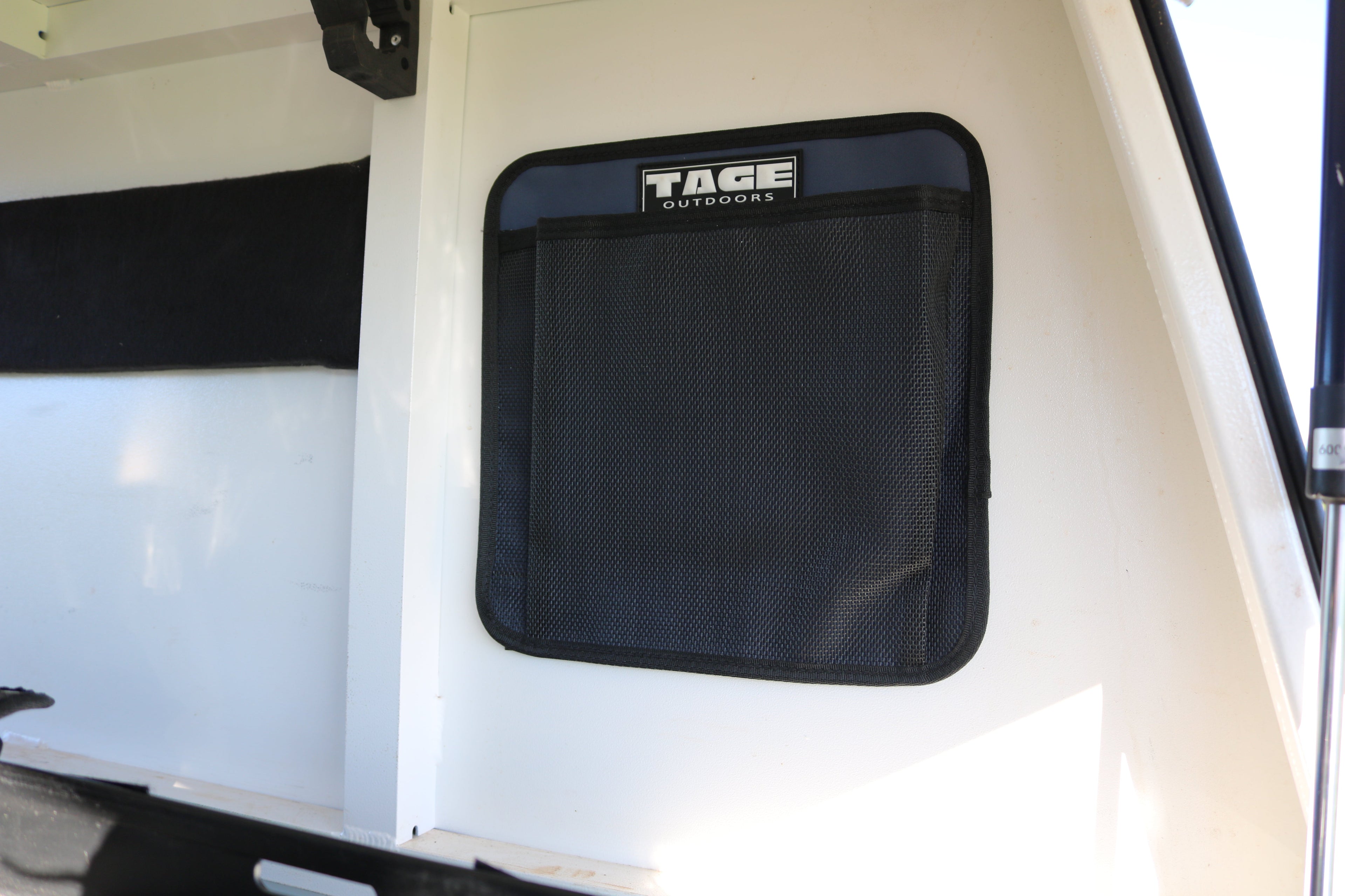 Velcro backed pocket Tage outdoors