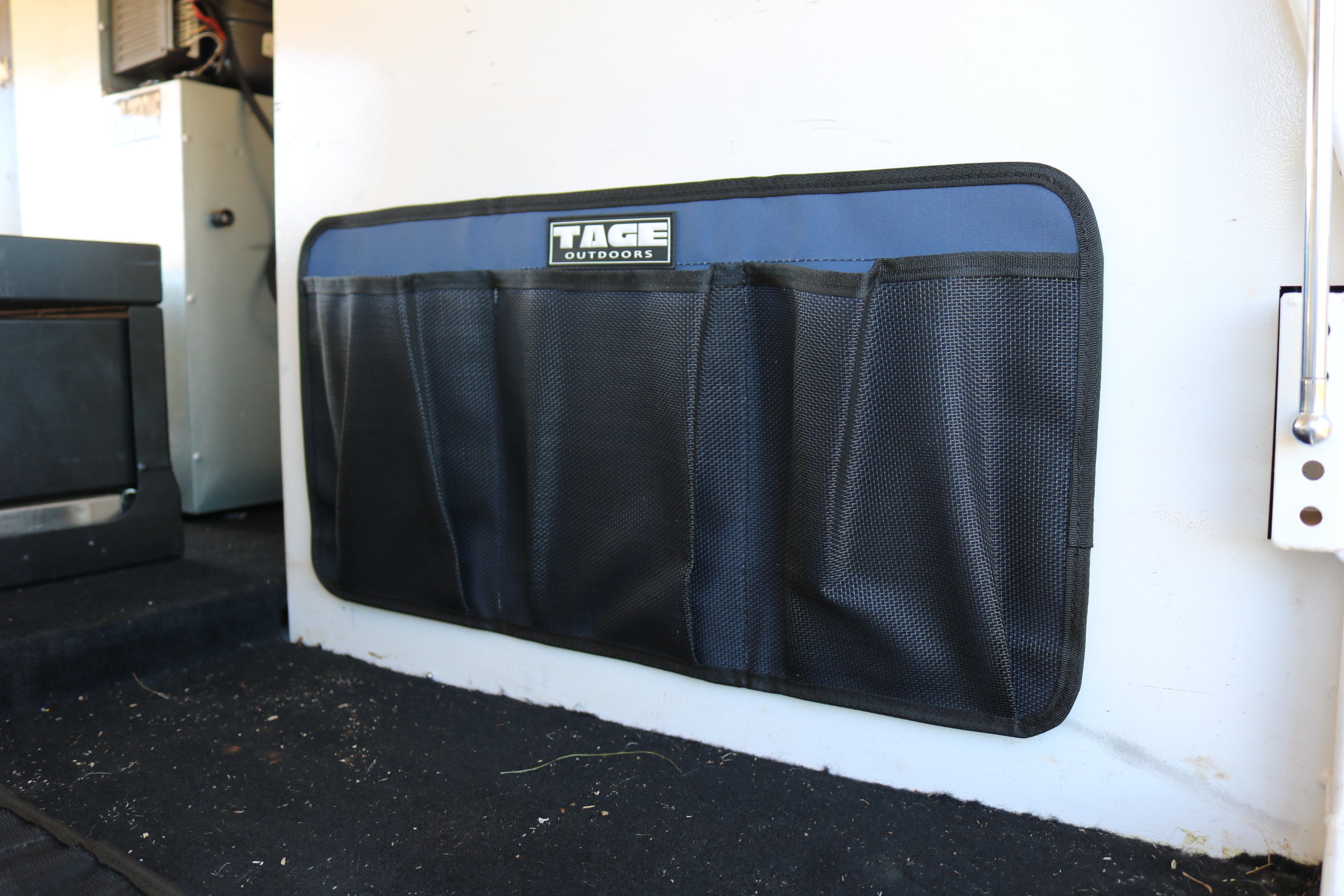 Velcro backed pocket Tage outdoors