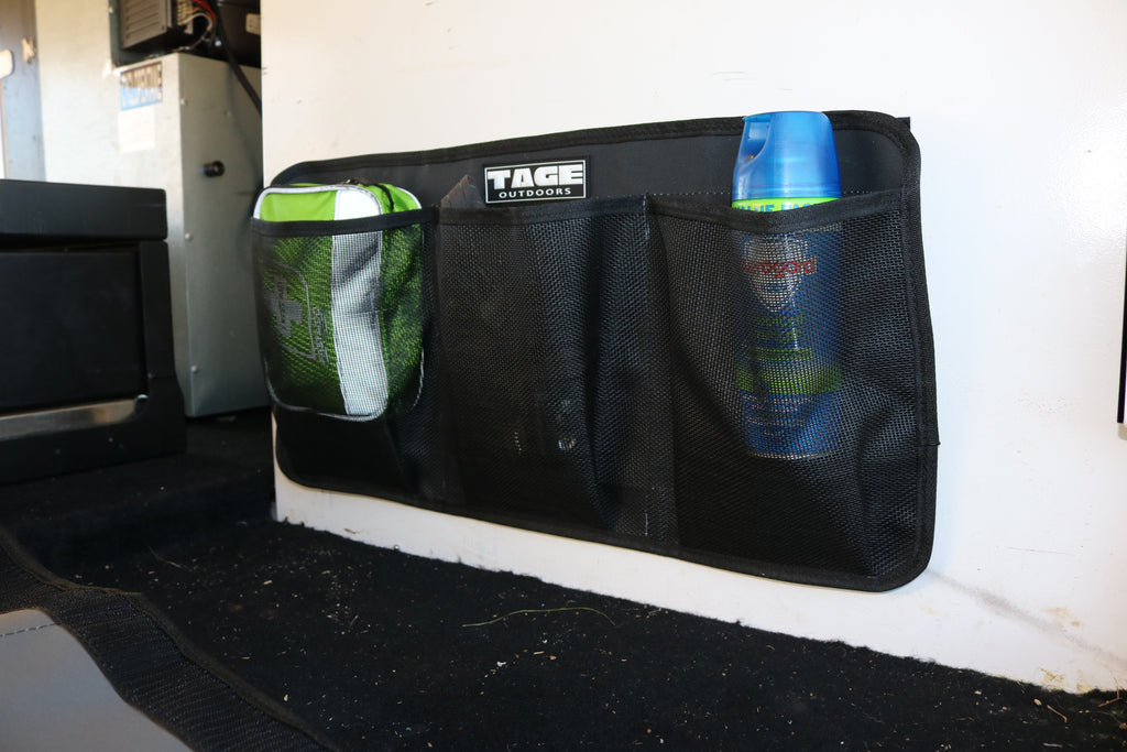 Velcro backed pocket Tage outdoors