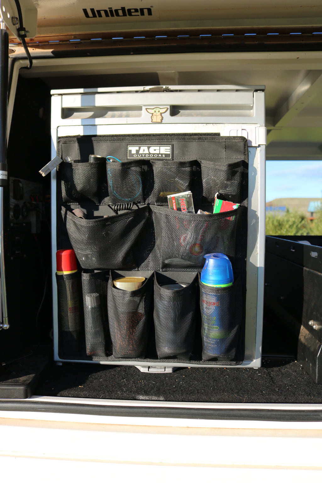 Upright Fridge Caddy Tage outdoors