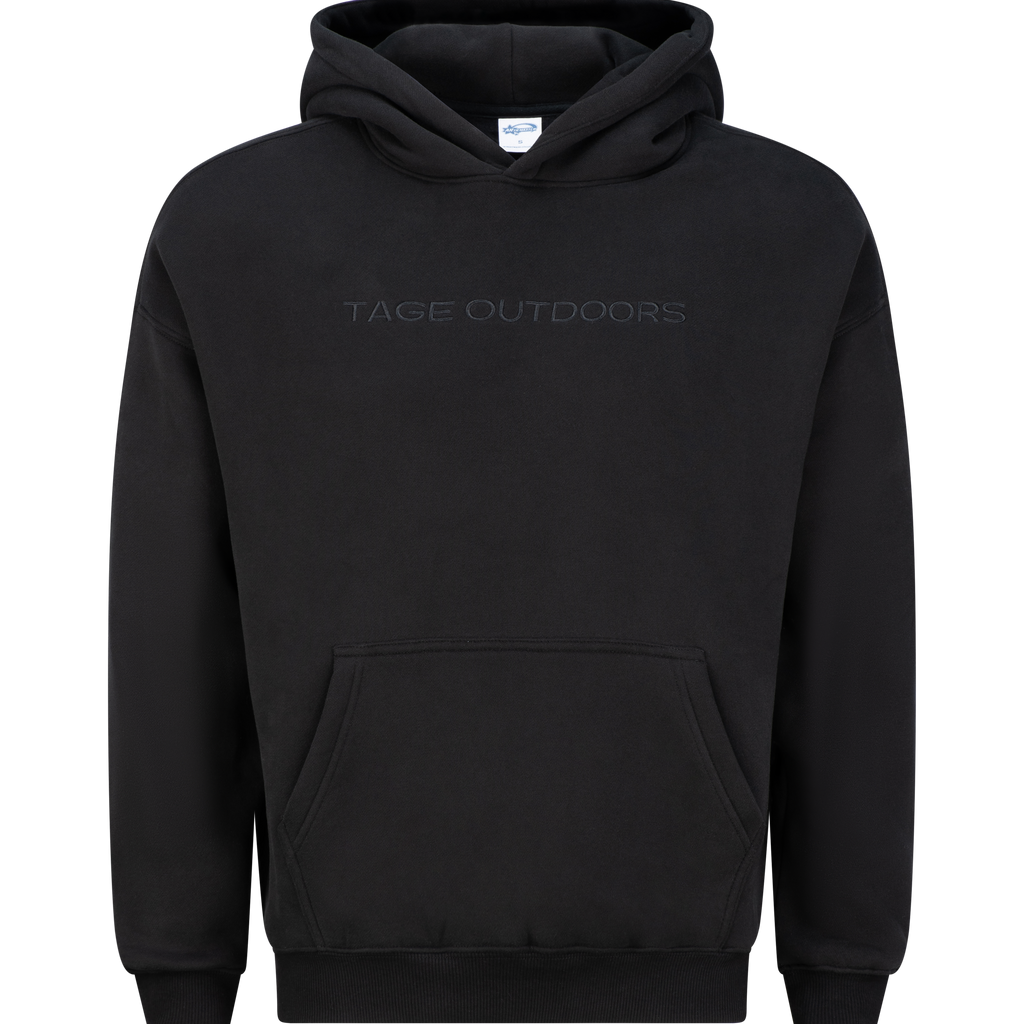 Unisex Embroidered Logo Hoodie Tage outdoors
