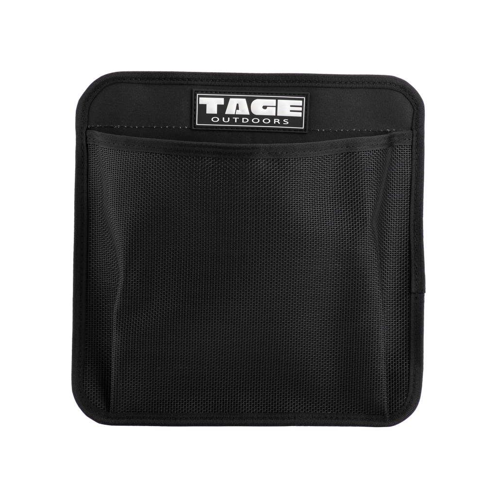 Velcro backed pocket Tage outdoors