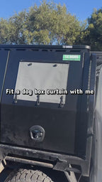 Dog Box Curtain