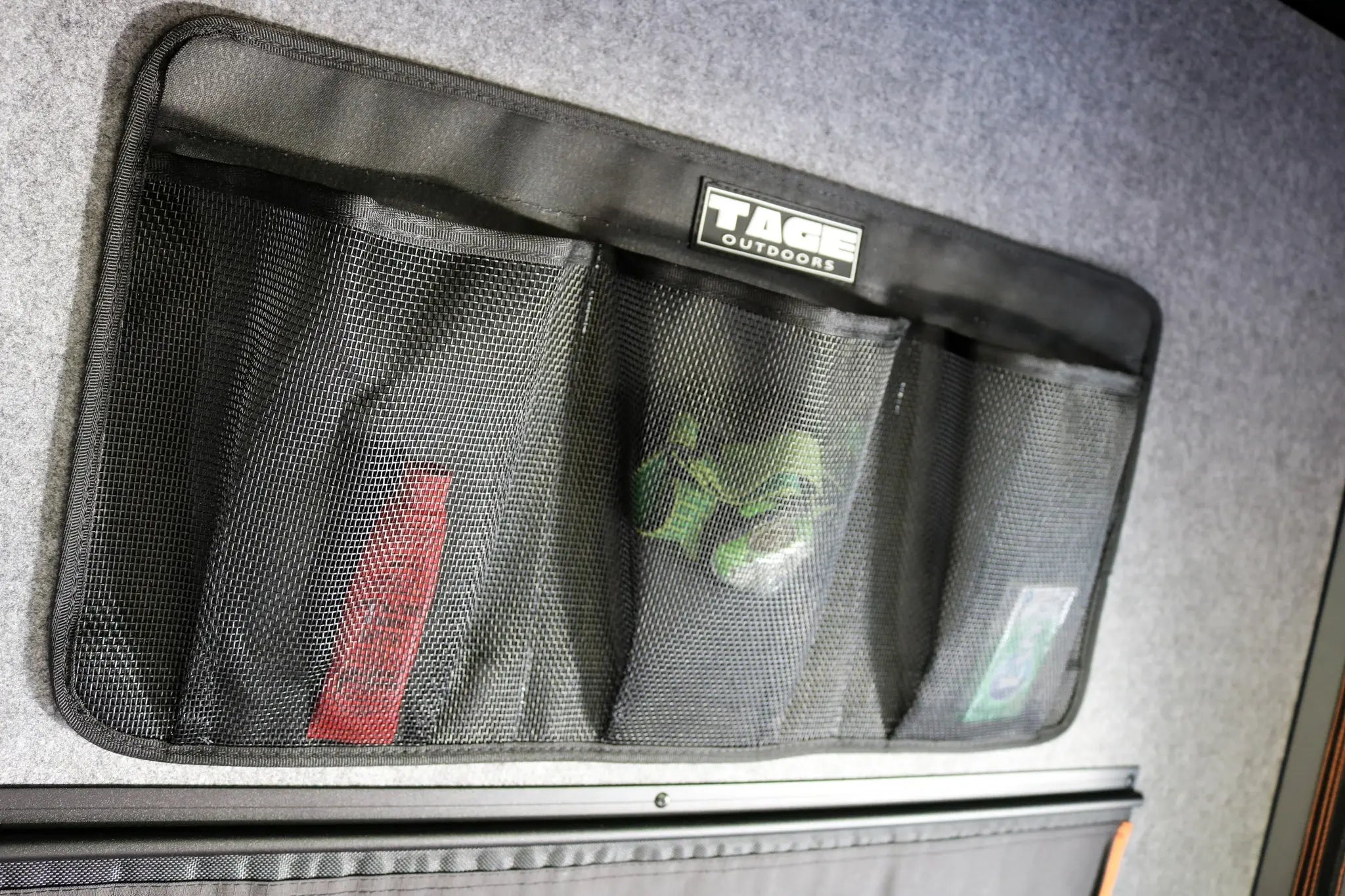 Velcro backed pocket Tage outdoors