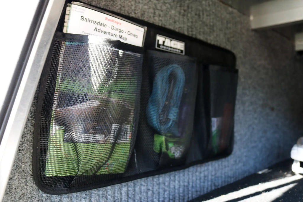 Velcro backed pocket Tage outdoors